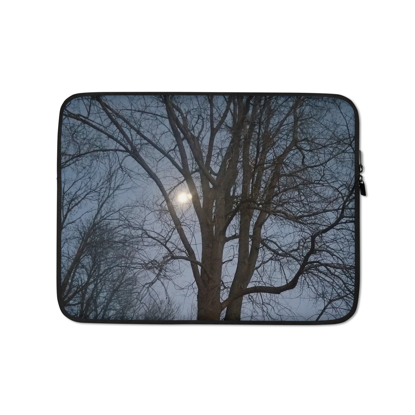 Moonlit Woodland, Summer Night Sky 13" Laptop Sleeve